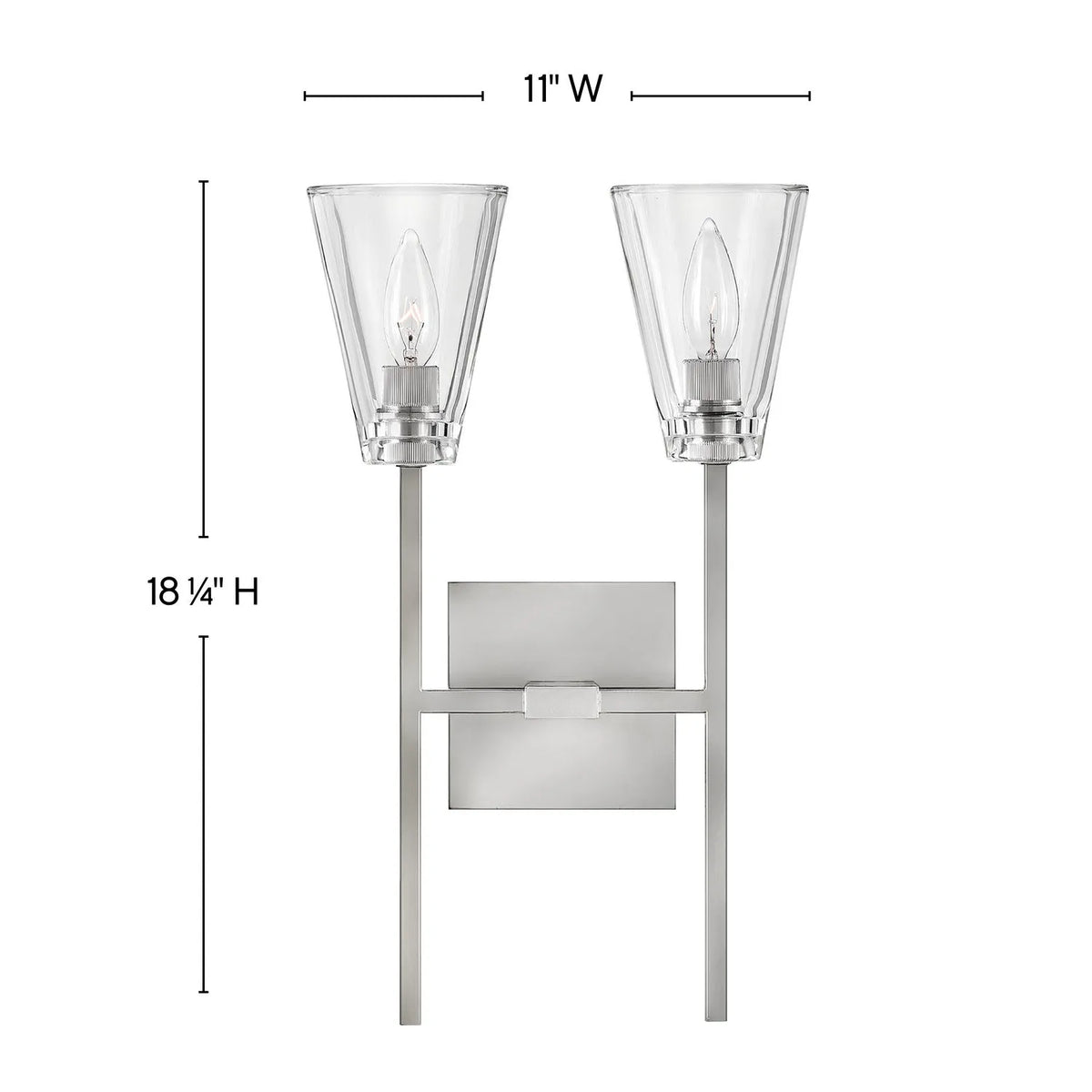 Hinkley Lighting - Auden Vanity - 50640BX | Montreal Lighting & Hardware