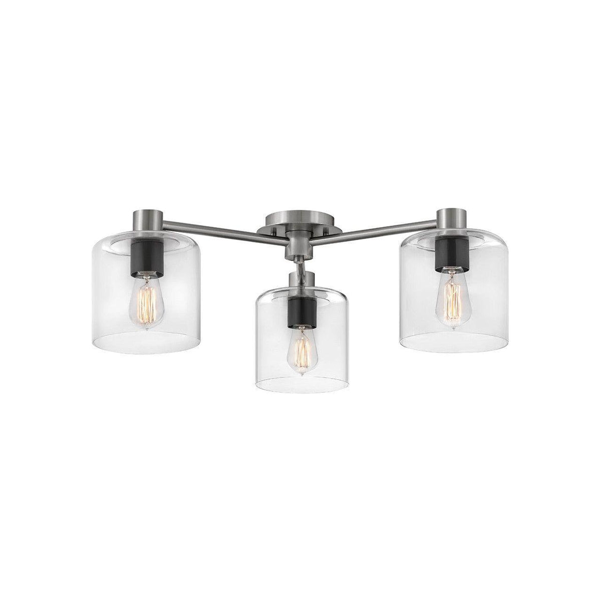 Hinkley Lighting - Axel LED Semi-Flush Mount - 4514BN | Montreal Lighting & Hardware