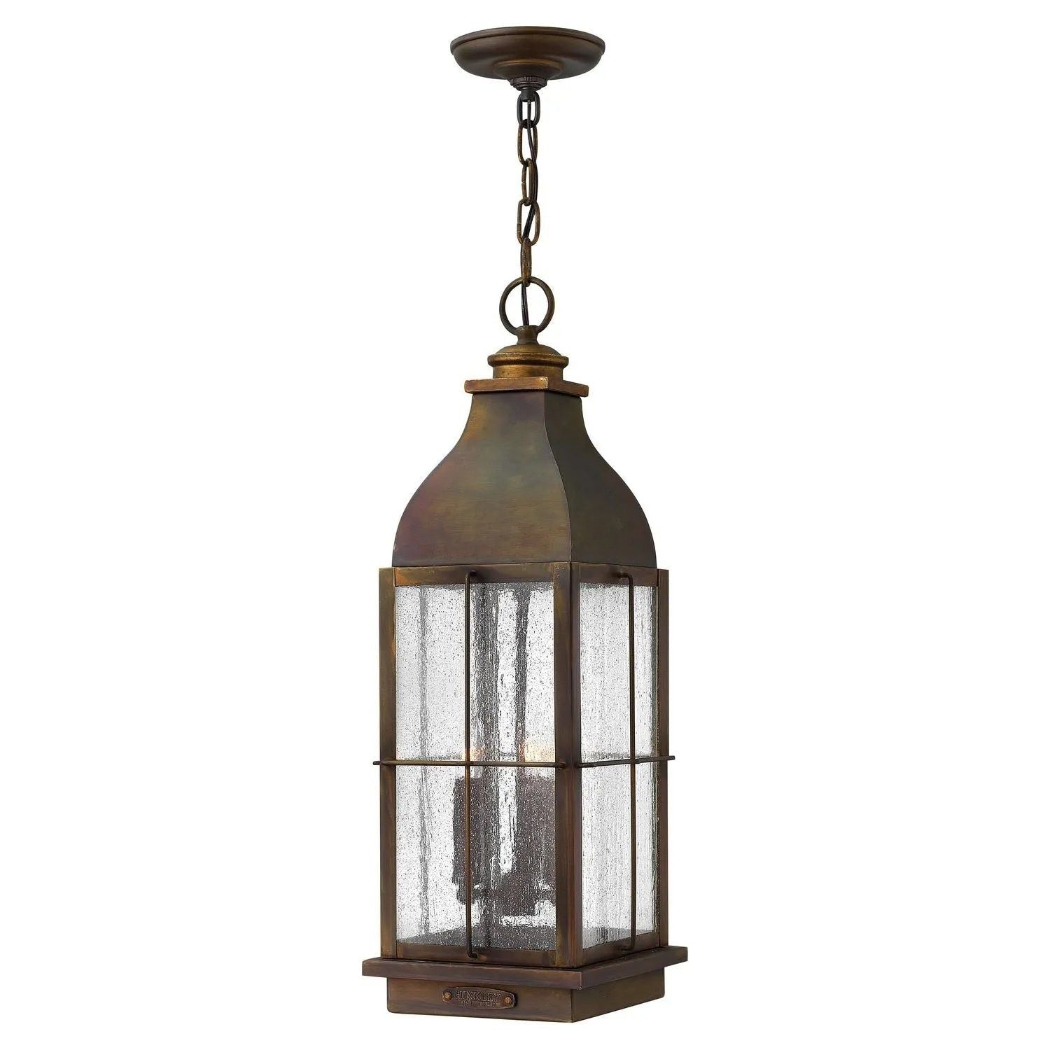 Hinkley Lighting - Bingham LED Hanging Lantern - 2042SN-LL | Montreal Lighting & Hardware