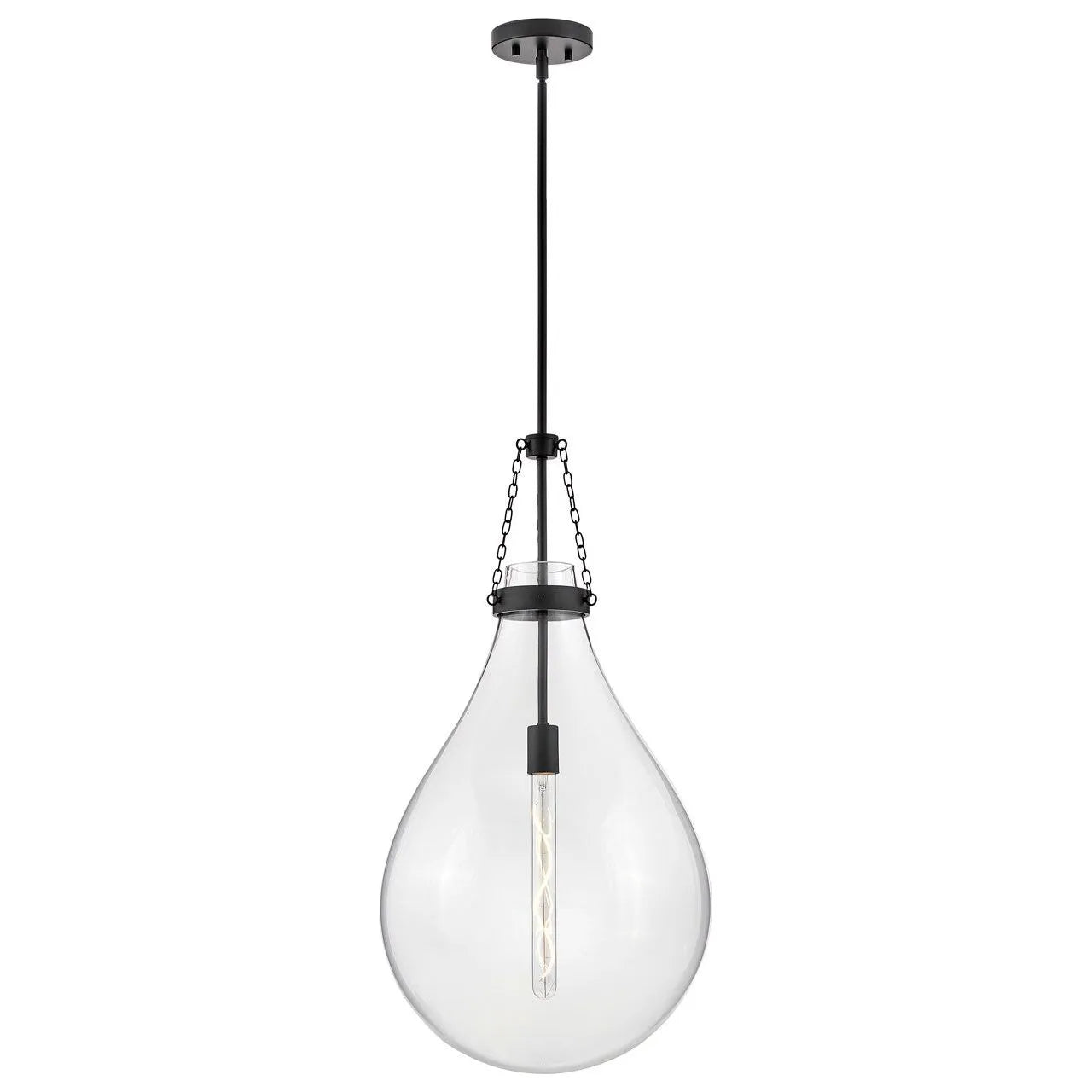 Hinkley Lighting - Eloise LED Pendant - 46054BK | Montreal Lighting & Hardware