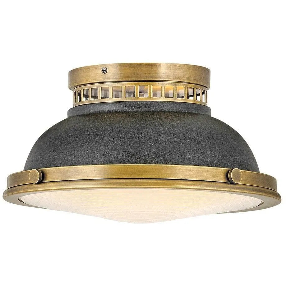 Hinkley Lighting - Emery 12-Inch Flush Mount - 4081HB-DZ | Montreal Lighting & Hardware