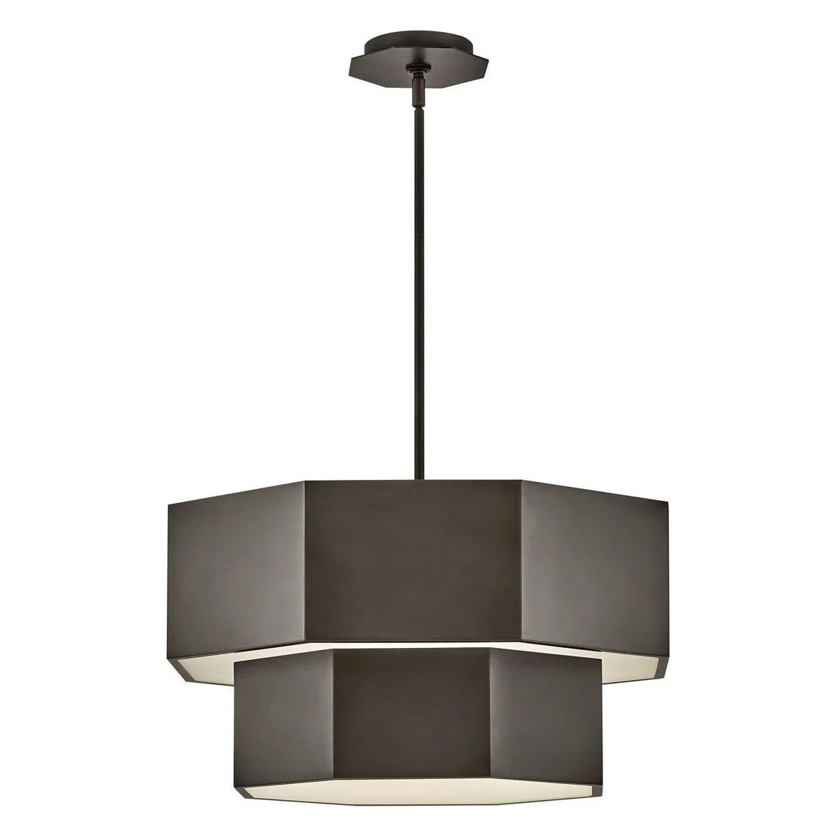 Hinkley Lighting - Facet LED Convertible Chandelier - 46994BX | Montreal Lighting & Hardware