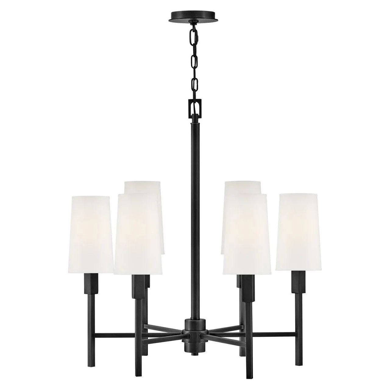 Hinkley Lighting - Fenwick LED Chandelier - 46455BK | Montreal Lighting & Hardware