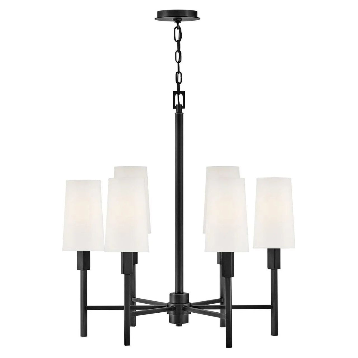 Hinkley Lighting - Fenwick LED Chandelier - 46455BK | Montreal Lighting & Hardware