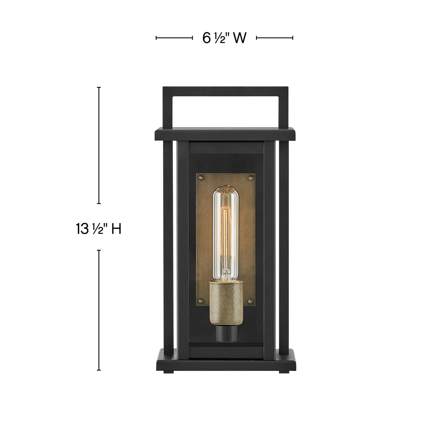 Hinkley Lighting - Langston Wall Mount - 24020BK | Montreal Lighting & Hardware