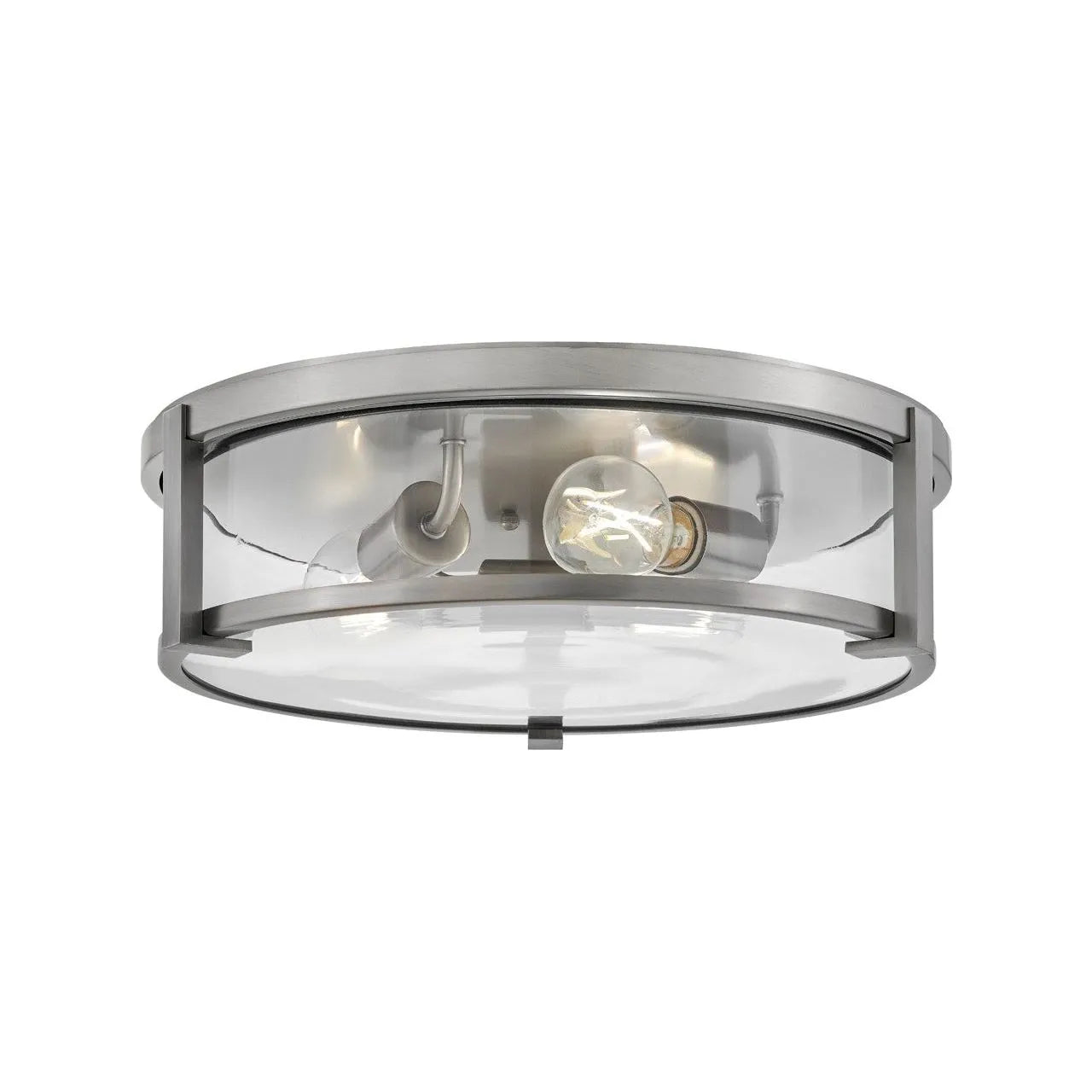 Hinkley Lighting - Lowell LED Flush Mount - 3243AN-CL | Montreal Lighting & Hardware