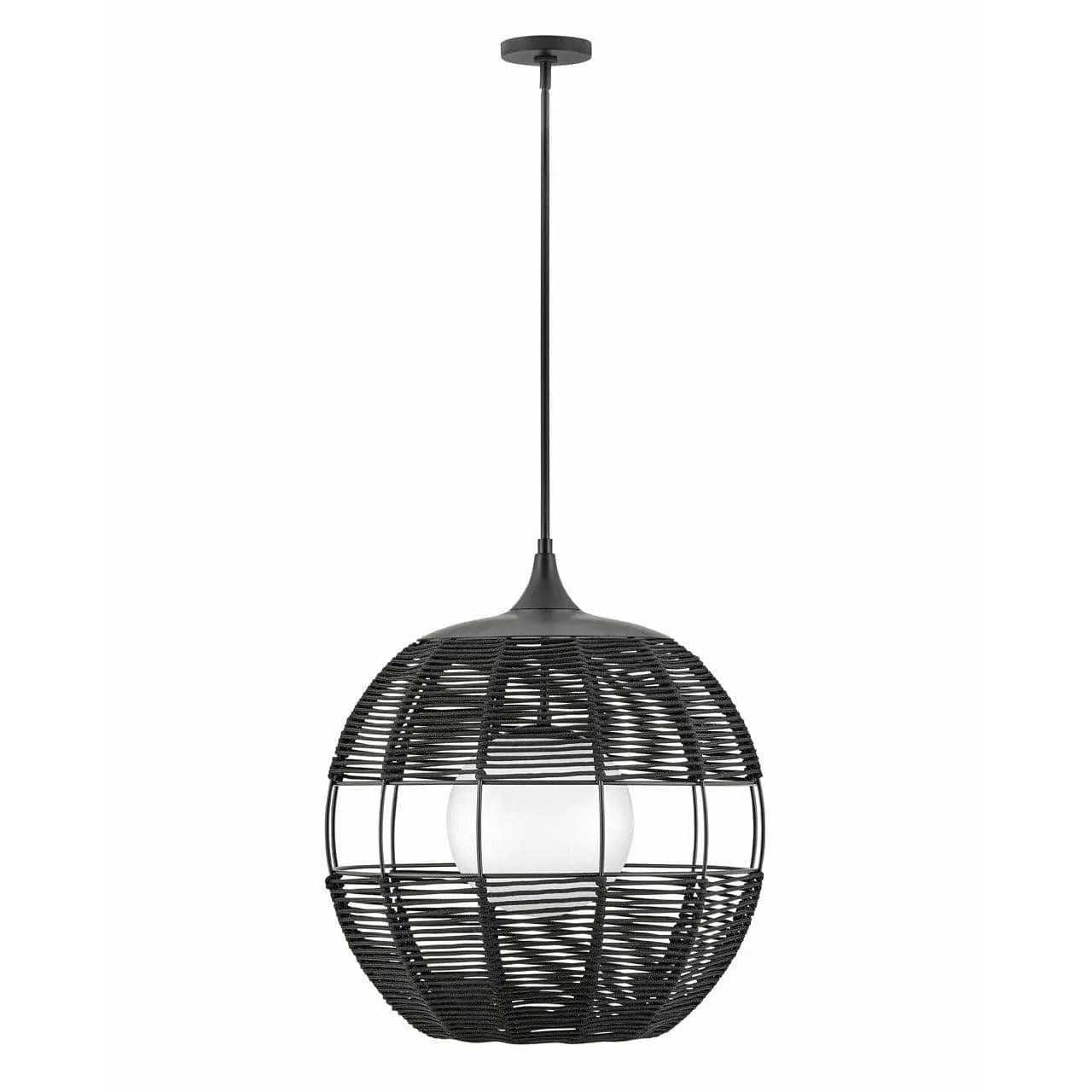 Hinkley Lighting - Maddox Hanging Lantern - 19675BK | Montreal Lighting & Hardware