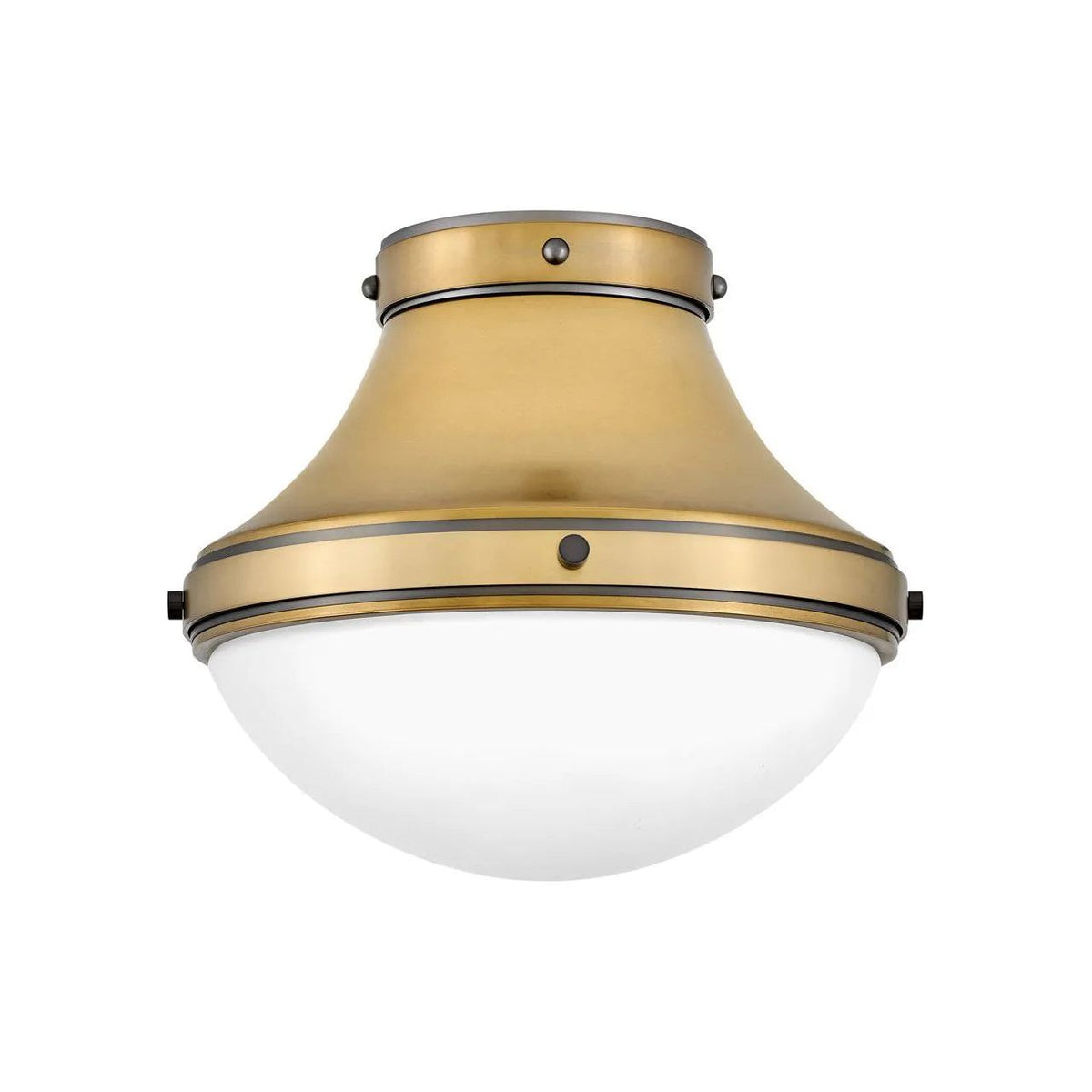 Hinkley Lighting - Oliver LED Flush Mount - 39051HB | Montreal Lighting & Hardware