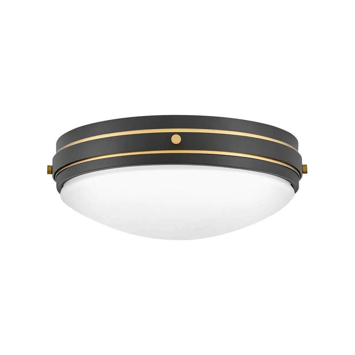 Hinkley Lighting - Oliver LED Flush Mount - 39053BK | Montreal Lighting & Hardware