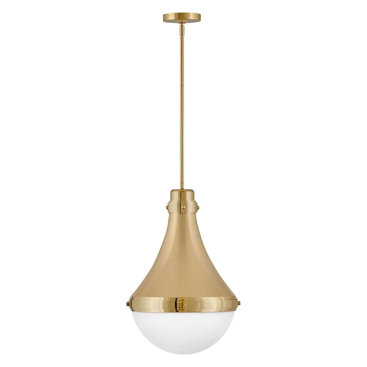 Hinkley Lighting - Oliver LED Pendant - 39054BBR | Montreal Lighting & Hardware