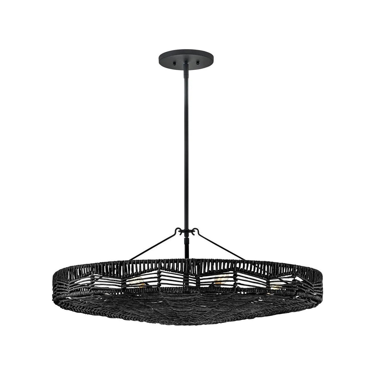 Hinkley Lighting - Ophelia LED Convertible Pendant - 42303BK-BK | Montreal Lighting & Hardware