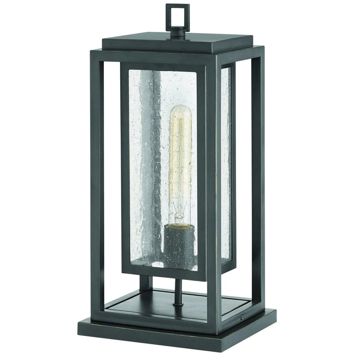 Hinkley Lighting - Republic 17-Inch Outdoor Post Mount - 1007OZ | Montreal Lighting & Hardware