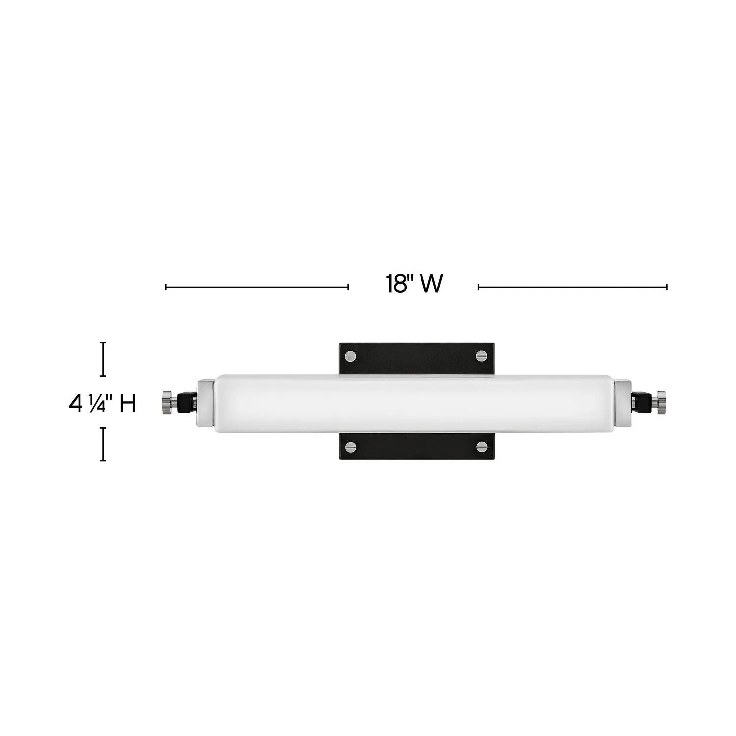 Hinkley Lighting - Rollins LED Wall Sconce - 51090BK-CM | Montreal Lighting & Hardware