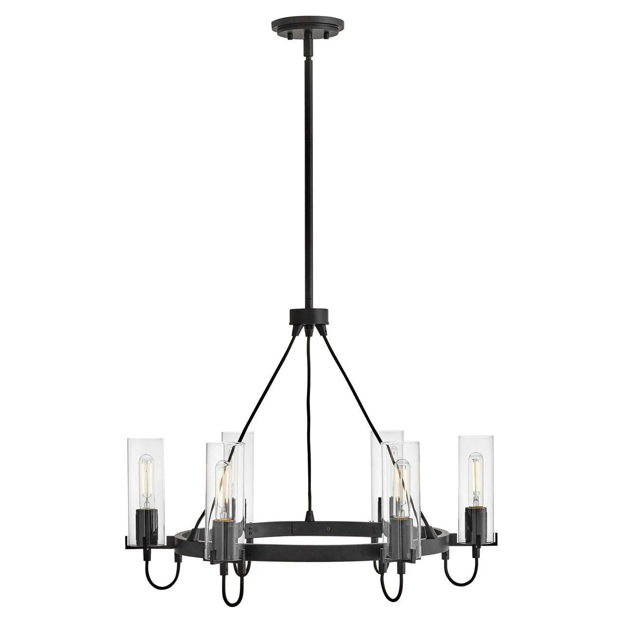 Hinkley Lighting - Ryden LED Chandelier - 37855BK | Montreal Lighting & Hardware