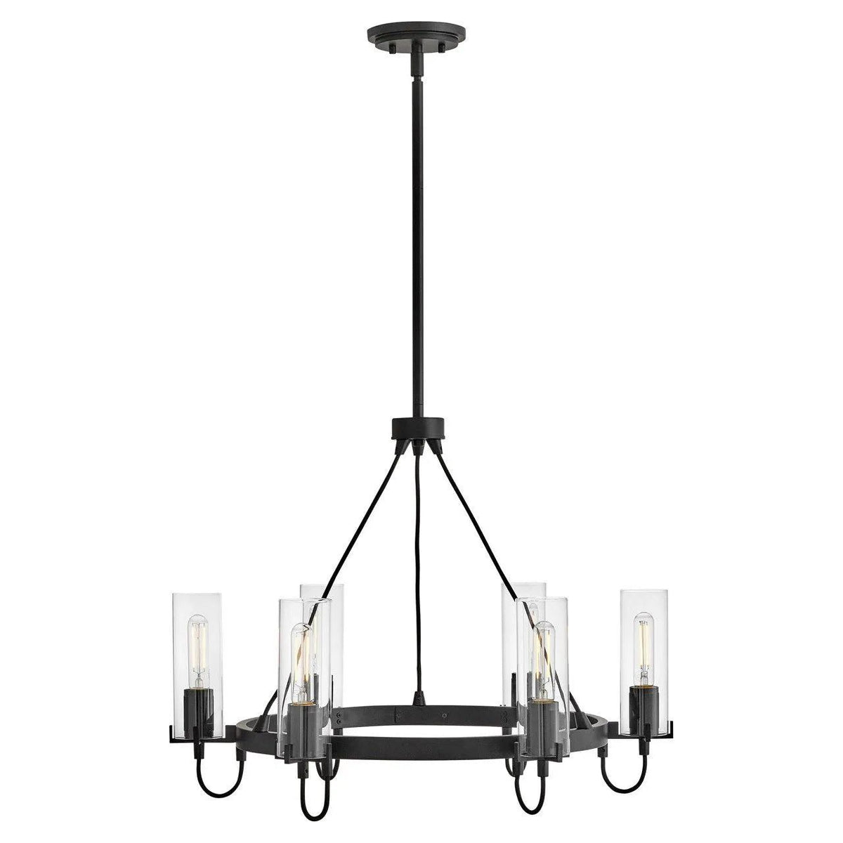 Hinkley Lighting - Ryden LED Chandelier - 37855BK | Montreal Lighting & Hardware