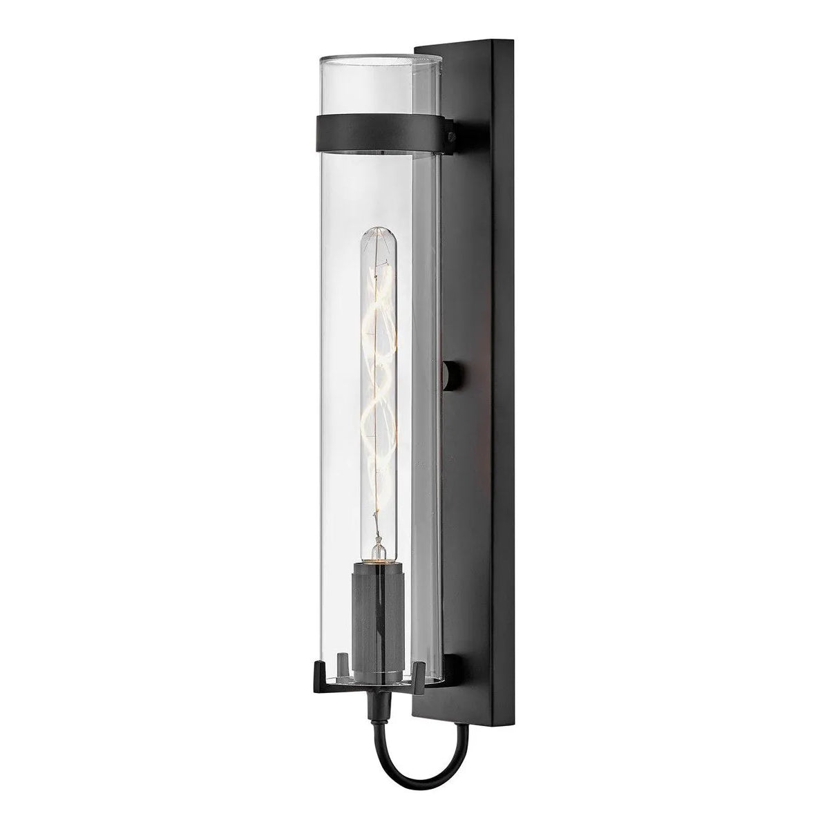 Hinkley Lighting - Ryden LED Wall Mount Lantern - 13204BK-LL | Montreal Lighting & Hardware