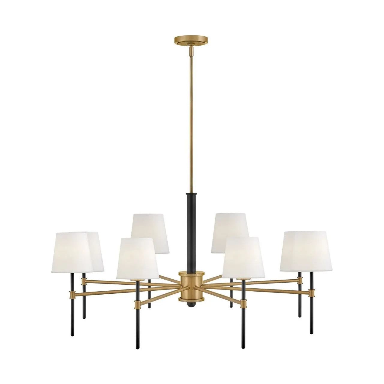 Hinkley Lighting - Saunders LED Chandelier - 46956BK-LCB | Montreal Lighting & Hardware