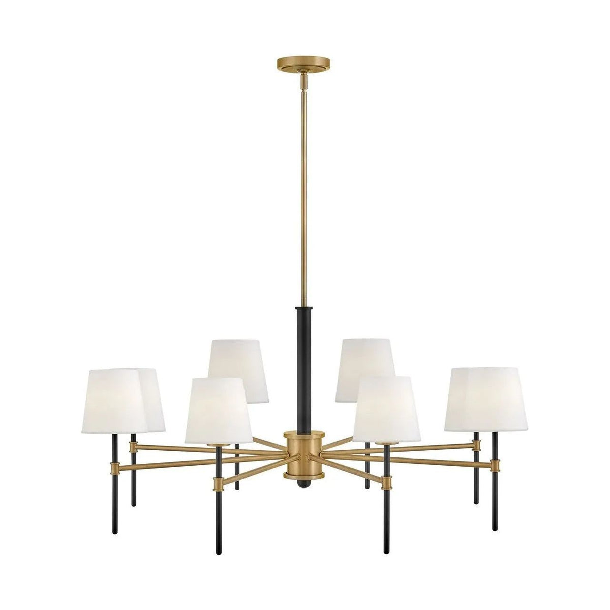 Hinkley Lighting - Saunders LED Chandelier - 46956BK-LCB | Montreal Lighting & Hardware