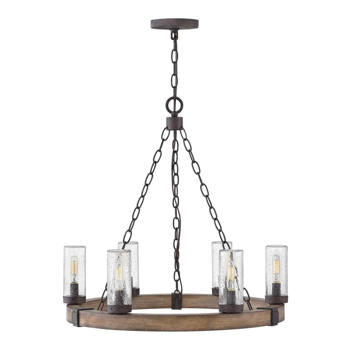 Hinkley Lighting - Sawyer LED Outdoor Chandelier - 29206SQ-LL | Montreal Lighting & Hardware