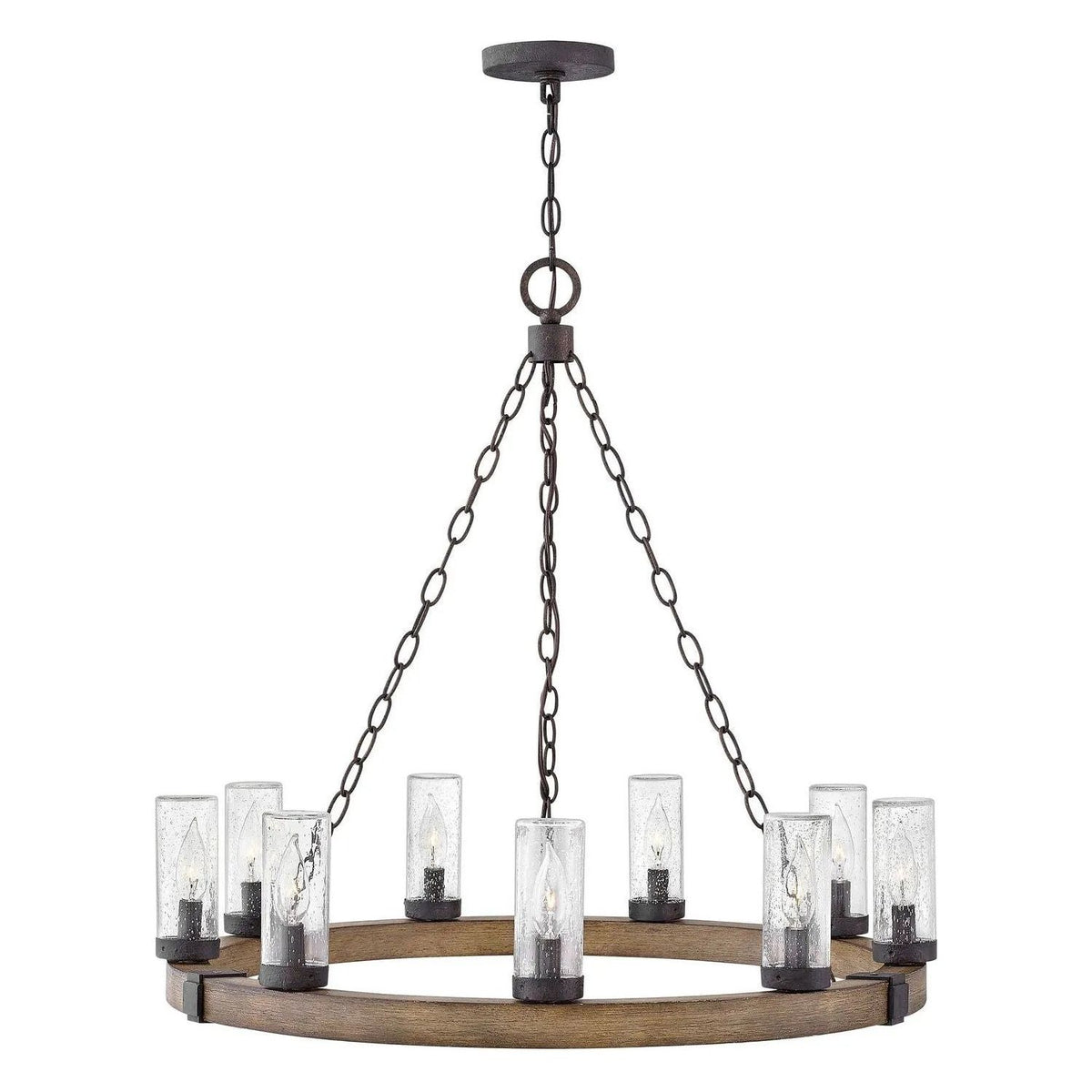 Hinkley Lighting - Sawyer LED Outdoor Chandelier - 29208SQ-LL | Montreal Lighting & Hardware