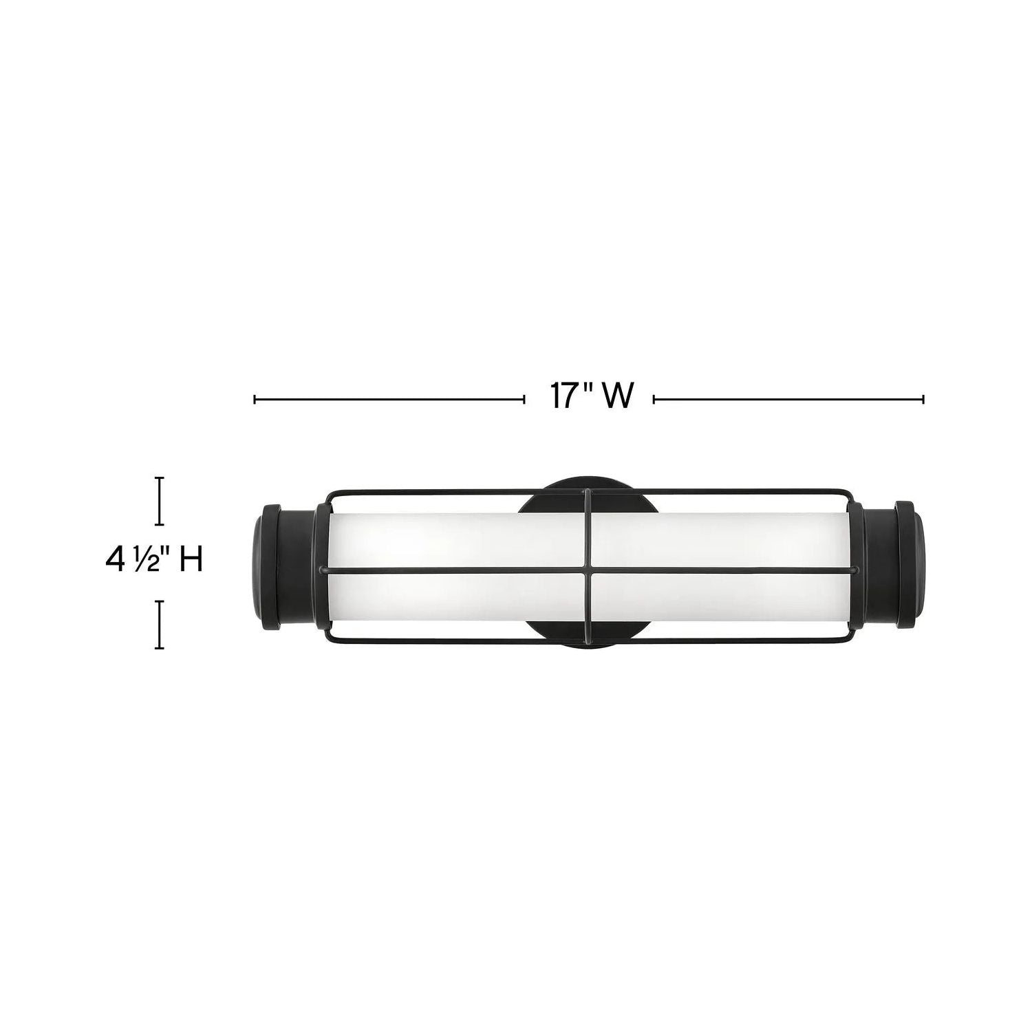 Hinkley Lighting - Saylor LED Wall Sconce - 54300BK | Montreal Lighting & Hardware