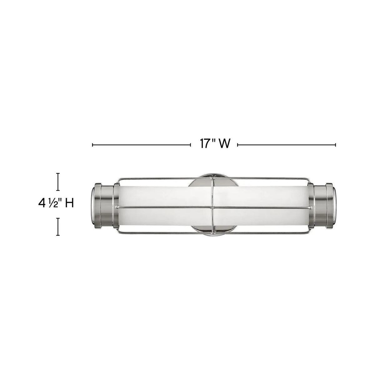 Hinkley Lighting - Saylor LED Wall Sconce - 54300BK | Montreal Lighting & Hardware