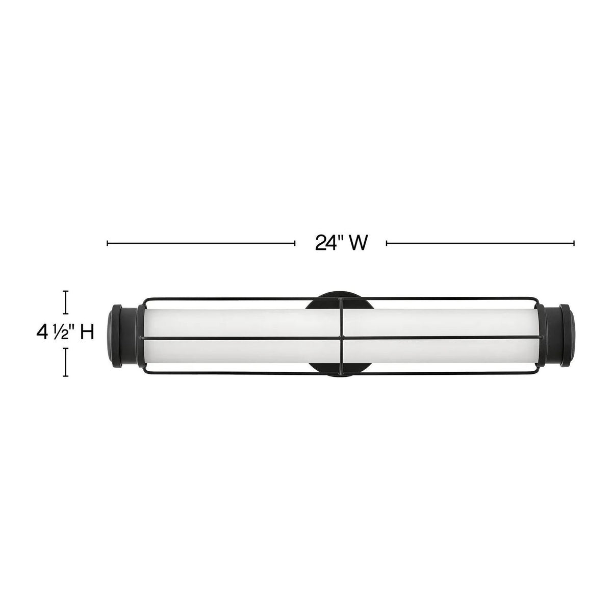 Hinkley Lighting - Saylor LED Wall Sconce - 54300BK | Montreal Lighting & Hardware