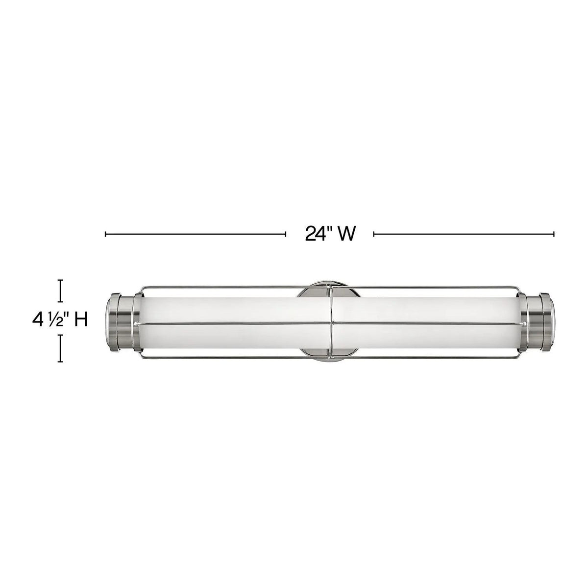 Hinkley Lighting - Saylor LED Wall Sconce - 54300BK | Montreal Lighting & Hardware