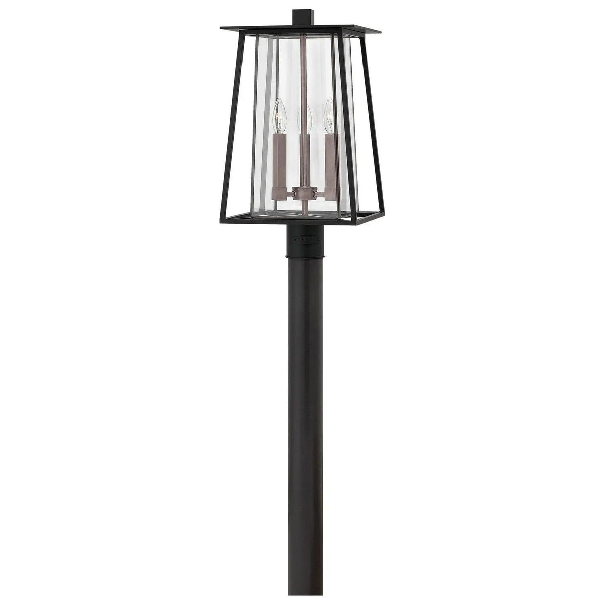 Hinkley Lighting - Walker LED Post Top/ Pier Mount - 2101BK-LL | Montreal Lighting & Hardware