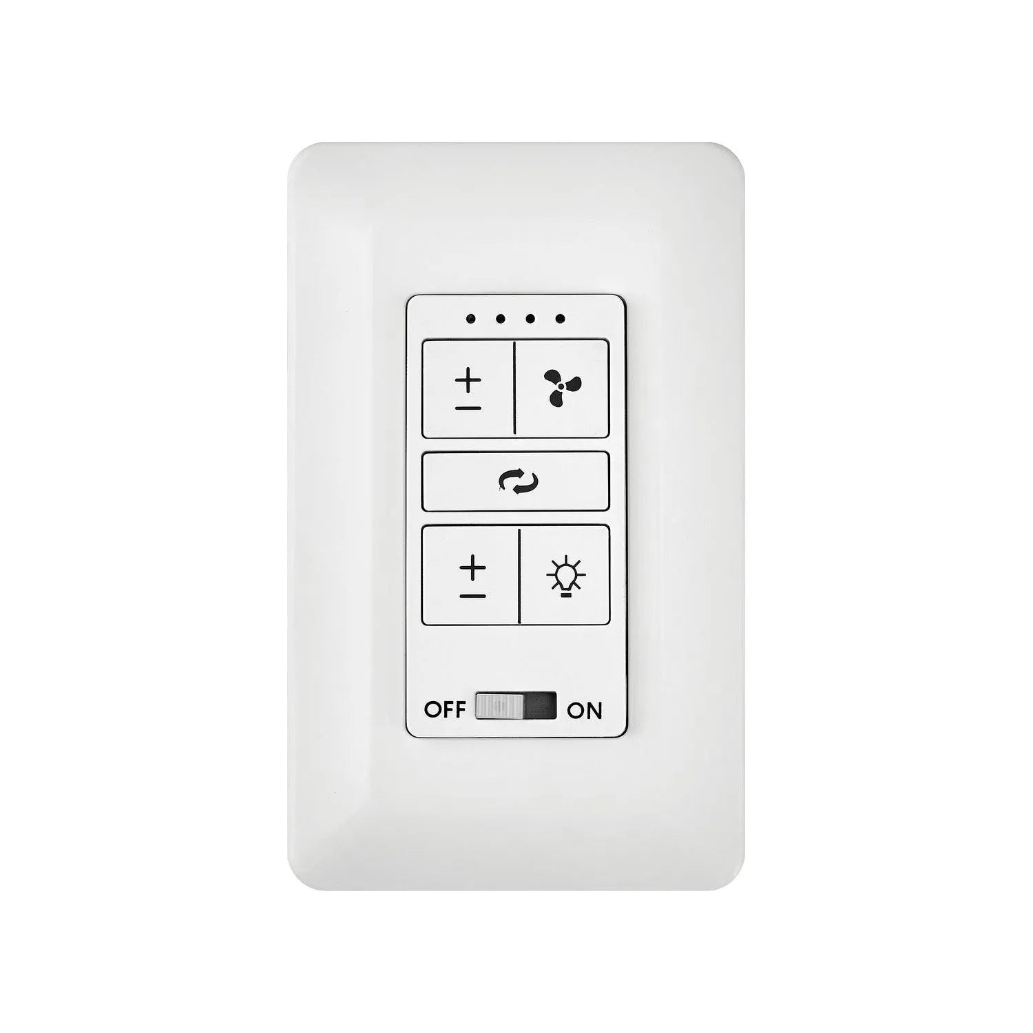 Hinkley Lighting - Wall Control 4 Speed Dc Wall Control - 980001FWH | Montreal Lighting & Hardware