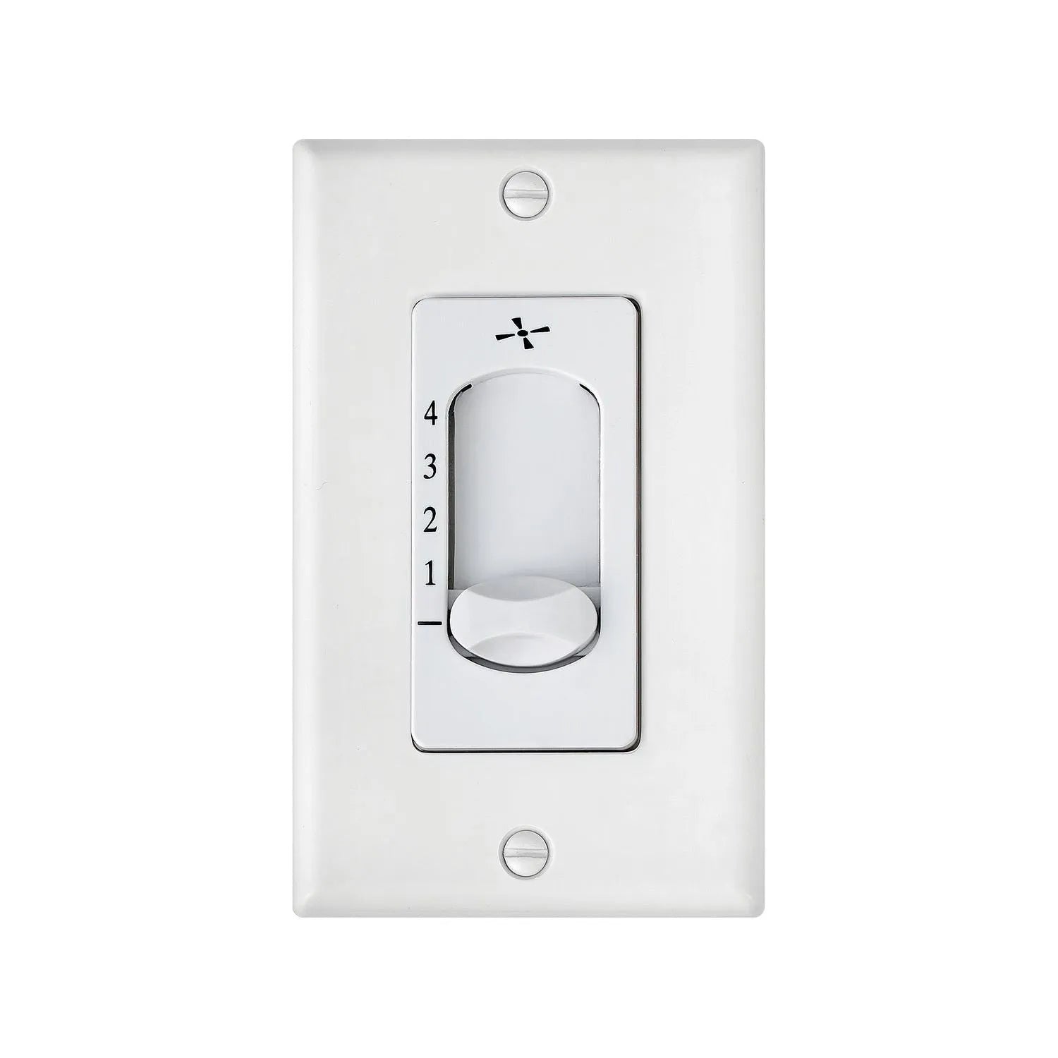 Hinkley Lighting - Wall Control 4 Speed Slide Wall Contol - 980011FWH | Montreal Lighting & Hardware