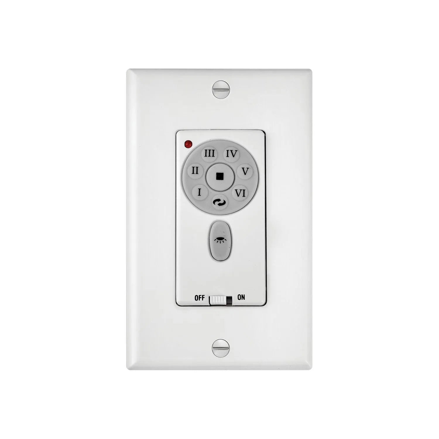 Hinkley Lighting - Wall Control 6 Speed Dc Wall Contol - 980013FAS | Montreal Lighting & Hardware