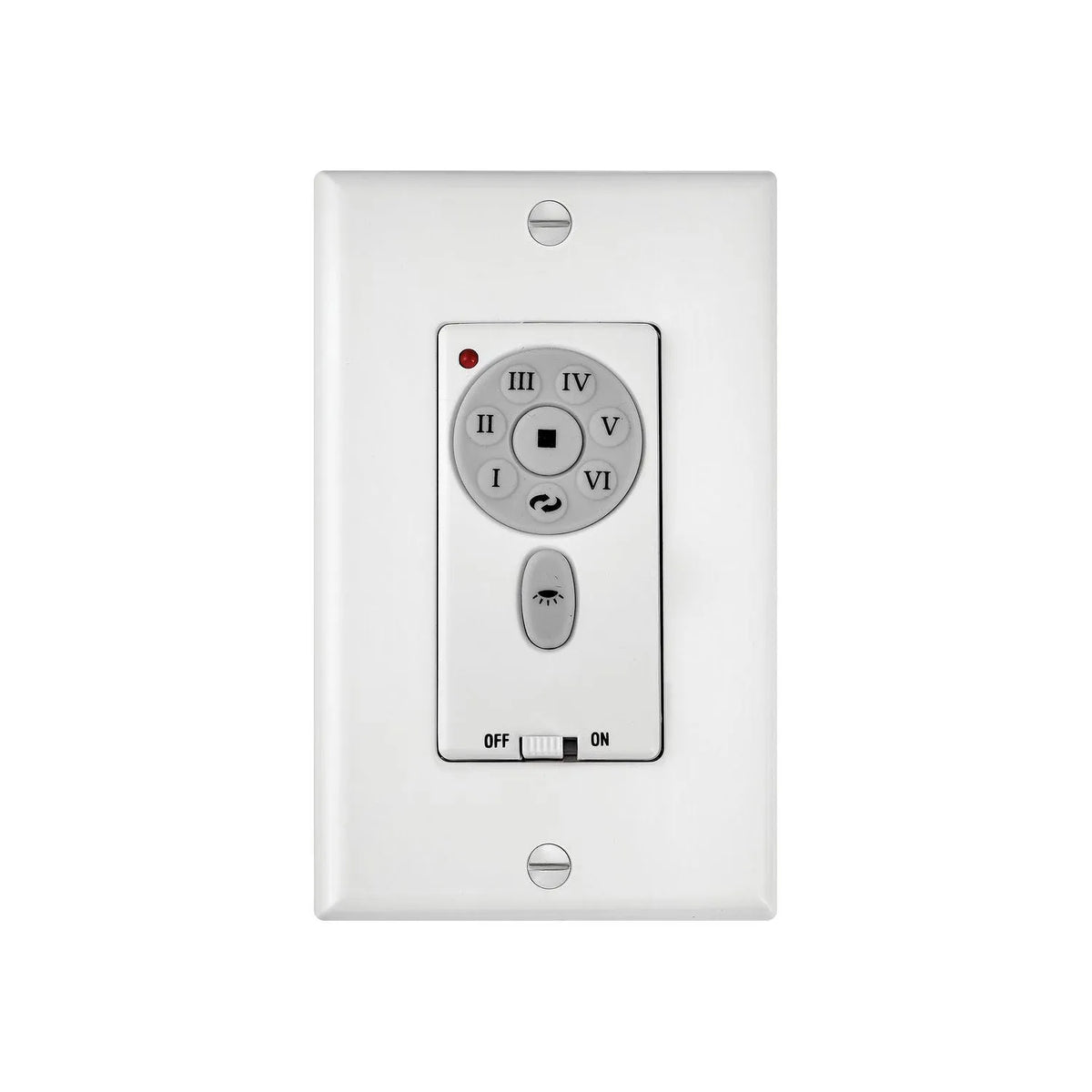 Hinkley Lighting - Wall Control 6 Speed Dc Wall Contol - 980013FAS | Montreal Lighting & Hardware