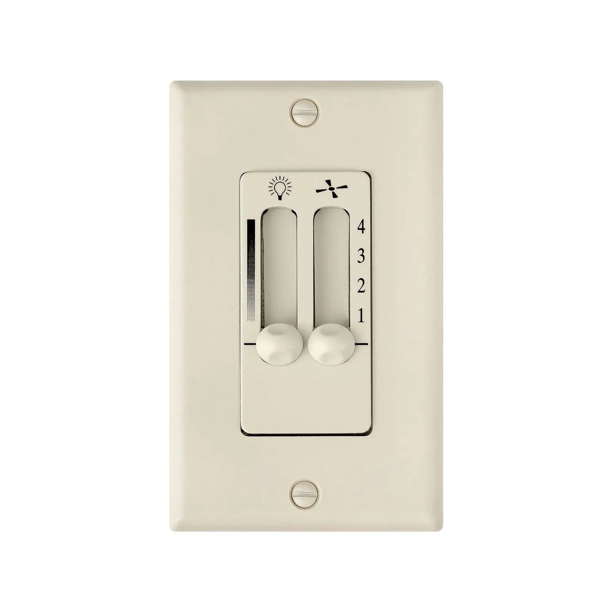 Hinkley Lighting - Wall Ctl 4 Speed Dual Slide Wall Contol - 980008FAL | Montreal Lighting & Hardware