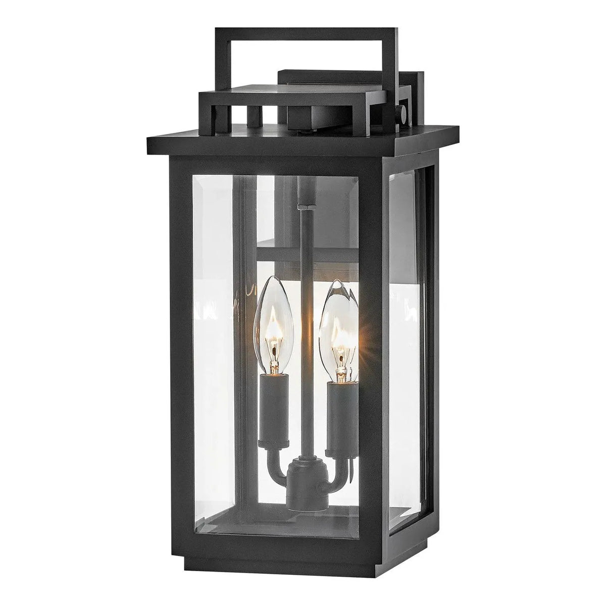 Hinkley Lighting - Winthorpe LED Wall Mount Lantern - 22110BK | Montreal Lighting & Hardware