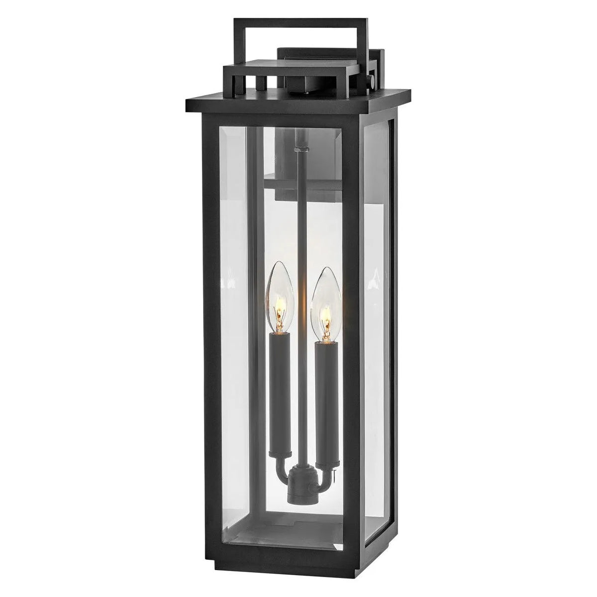 Hinkley Lighting - Winthorpe LED Wall Mount Lantern - 22114BK | Montreal Lighting & Hardware