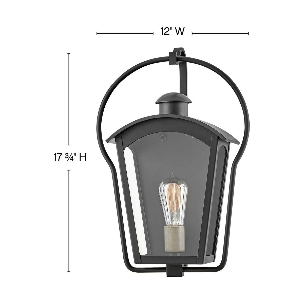 Hinkley Lighting - Yale Wall Mount - 13300BK | Montreal Lighting & Hardware