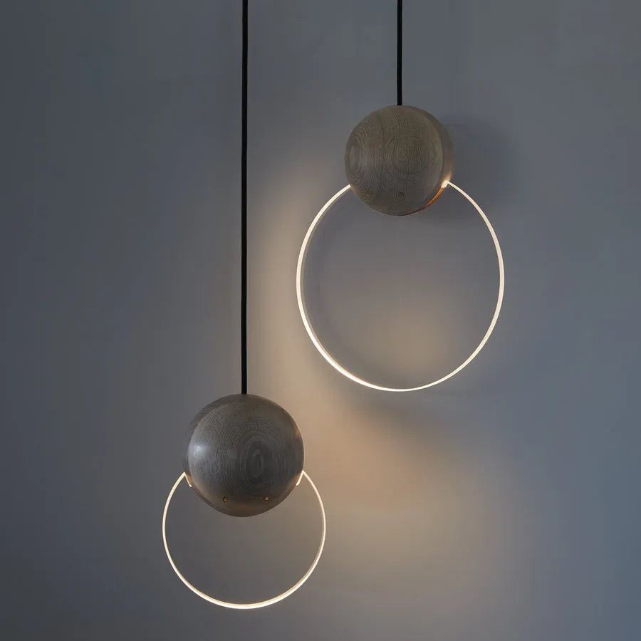 Hollis+Morris - Anchor Pendant - ACHRPENDANT-LG-OKB-CLR | Montreal Lighting & Hardware