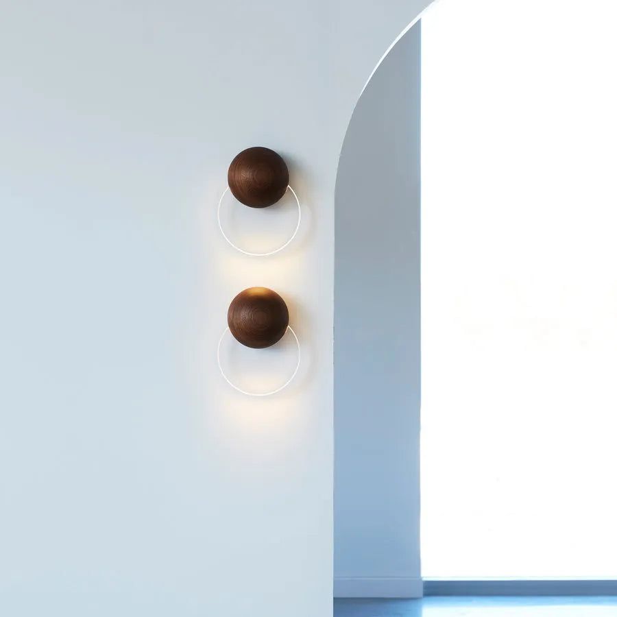 Hollis+Morris - Anchor Wall Sconce - ACHRSCONCE-LG-OKB-CLR | Montreal Lighting & Hardware