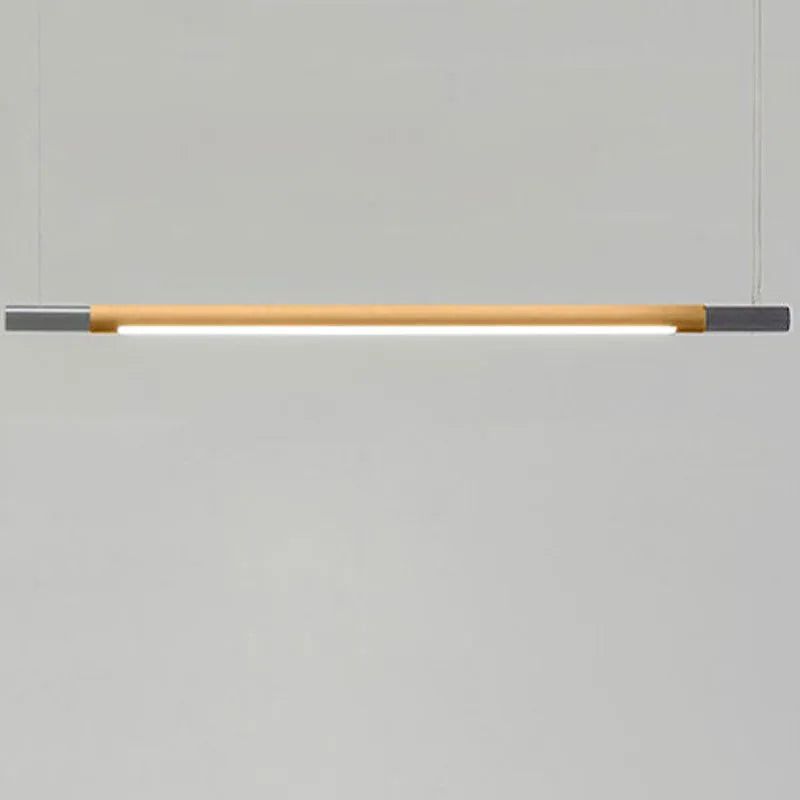 Hollis+Morris - Bennington Linear Pendant - BENN-STD-4FT-OKB-ANT | Montreal Lighting & Hardware