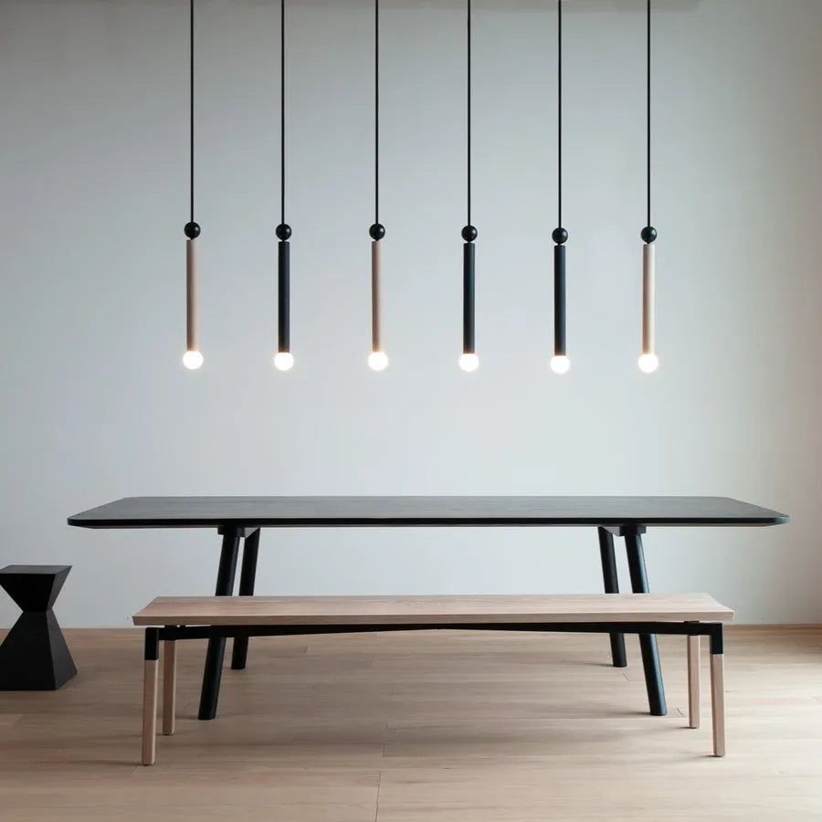 Hollis+Morris - Constellation Pendant - CONSPENDANT-OKB-BLK | Montreal Lighting & Hardware