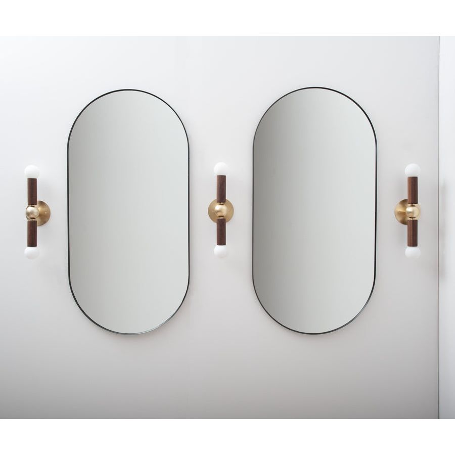 Hollis+Morris - Constellation Wall Sconce - CONSWALL-OKB-BLK | Montreal Lighting & Hardware