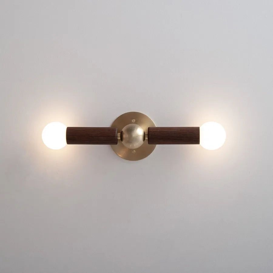 Hollis+Morris - Constellation Wall Sconce - CONSWALL-OKB-BLK | Montreal Lighting & Hardware