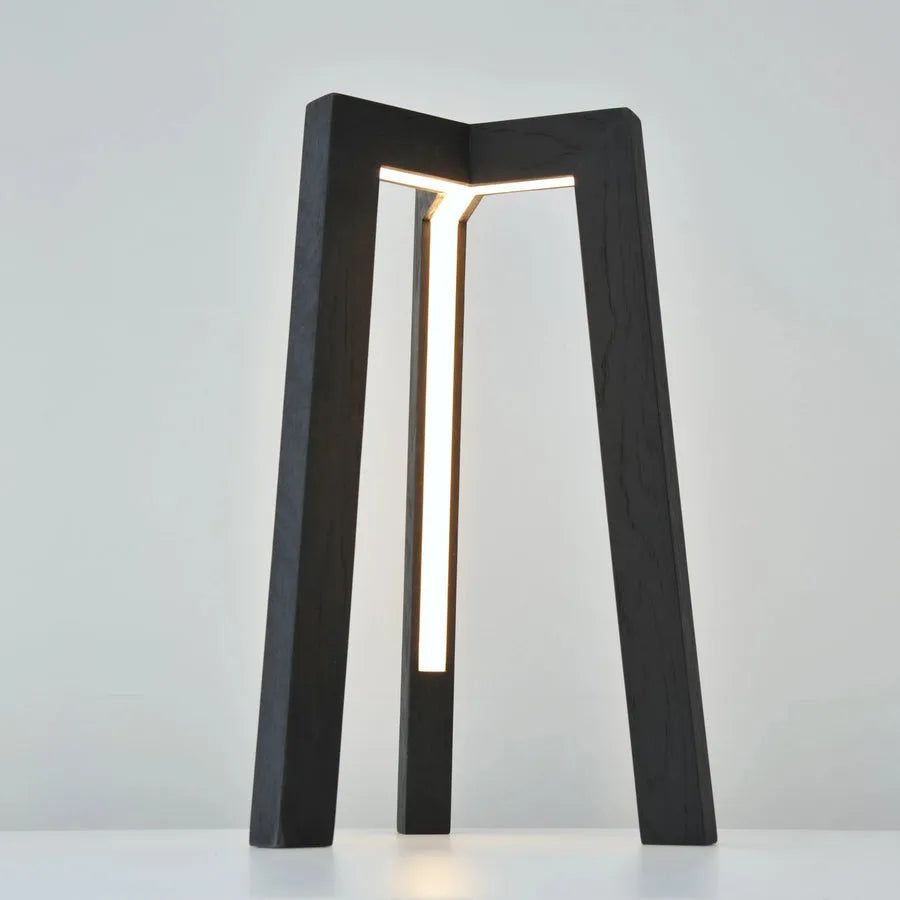 Hollis+Morris - Junction Table Lamp - JCTNTABLE-OKB | Montreal Lighting & Hardware