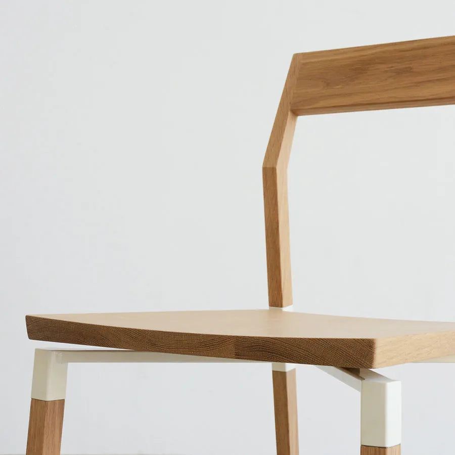 Hollis+Morris - Parkdale Chair - PARKDINING-OKB-BK | Montreal Lighting & Hardware