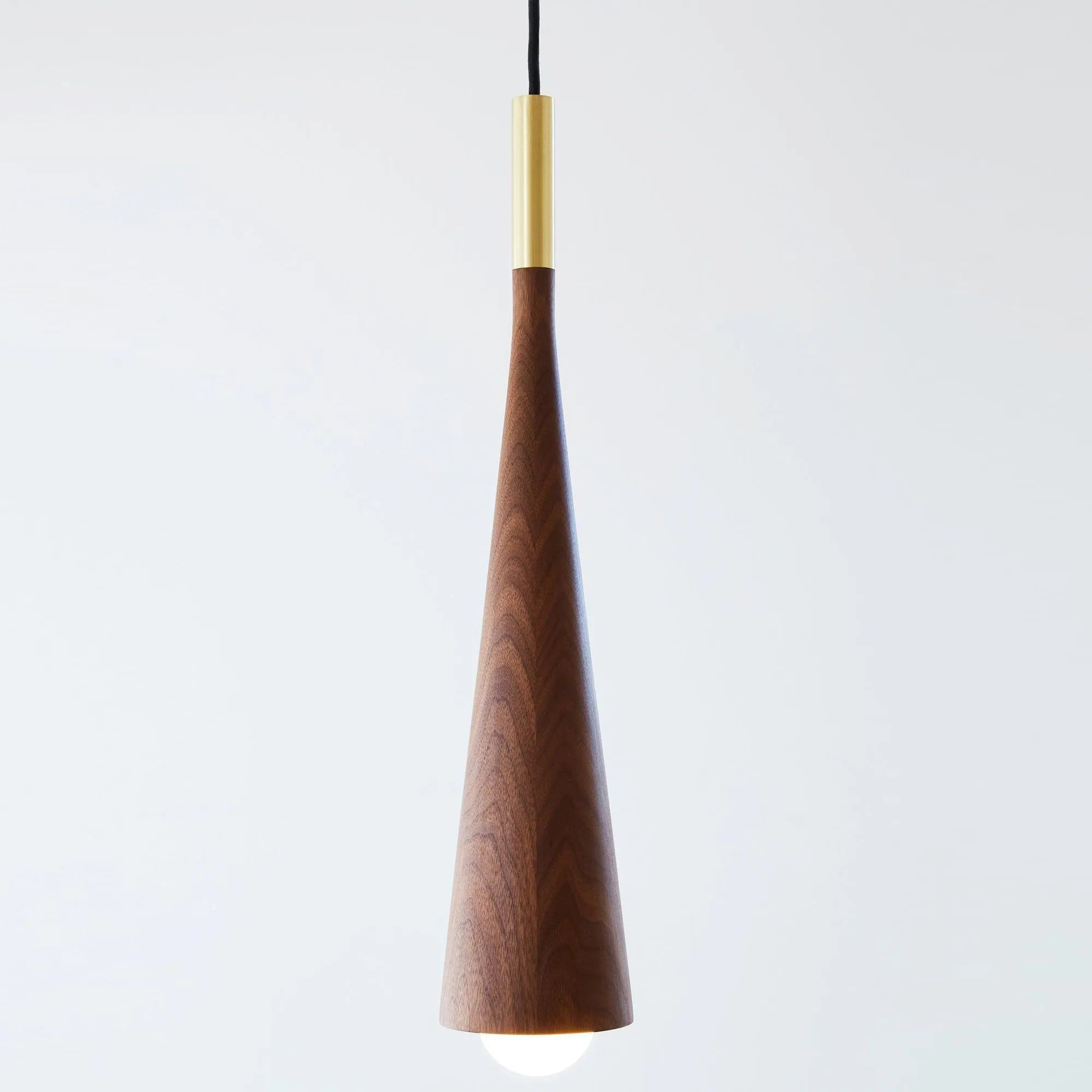 Hollis+Morris - Stem Pendant - STEMPENDANT-OKB-BK | Montreal Lighting & Hardware