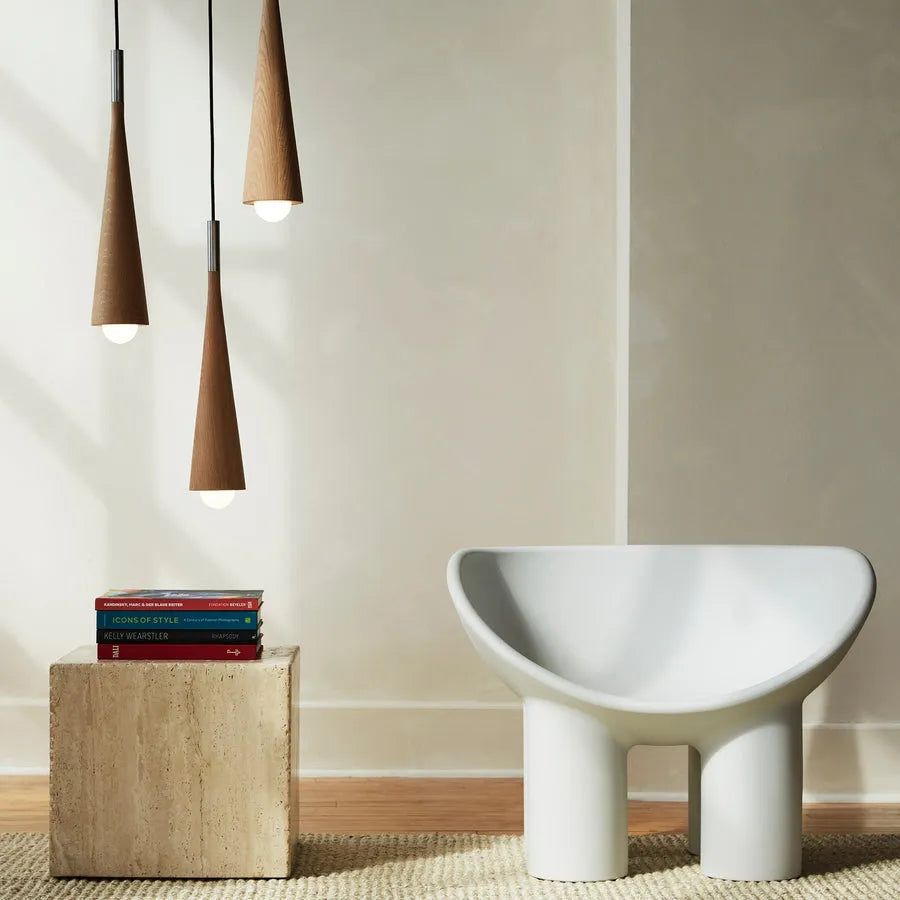 Hollis+Morris - Stem Pendant - STEMPENDANT-OKB-BK | Montreal Lighting & Hardware