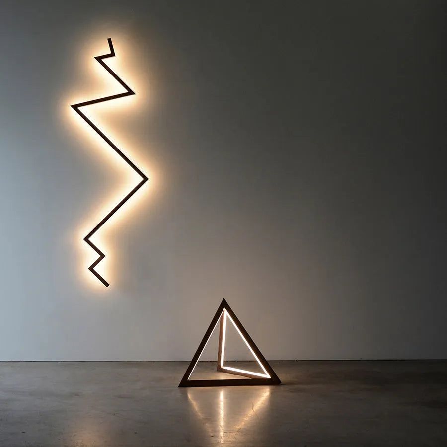 Hollis+Morris - Tetra Floor Lamp - TETRFLOOR-OKB | Montreal Lighting & Hardware