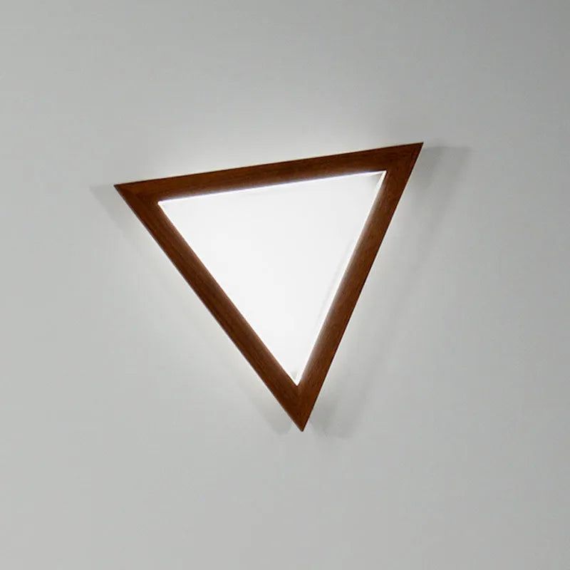 Hollis+Morris - Triangle Wall Light - TRIASCONCE-LG-OKB | Montreal Lighting & Hardware