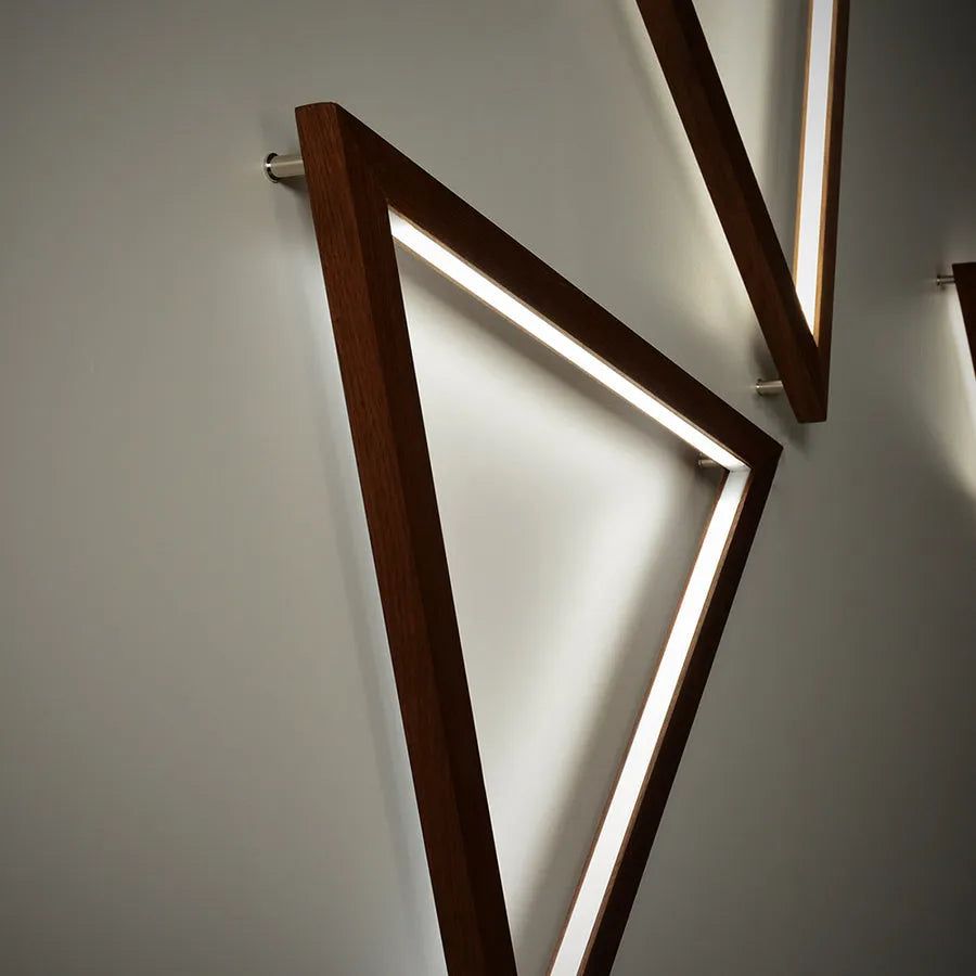 Hollis+Morris - Triangle Wall Light - TRIASCONCE-LG-OKB | Montreal Lighting & Hardware